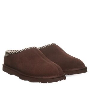 BEARPAW Beau Men's Slippers Size 9 Color: Walnut‎